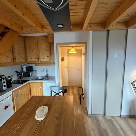 Appartement 6 personnes à 3 minutes des pistes Peisey-Nancroix Extérieur photo